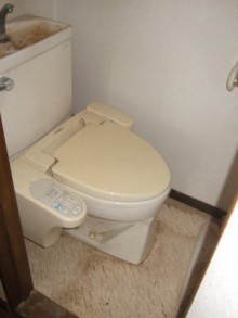 ウォシュレット一体型便器ネオレストAH1タイプに交換 ウォシュレット一体型便器ネオレストAH1タイプに交換